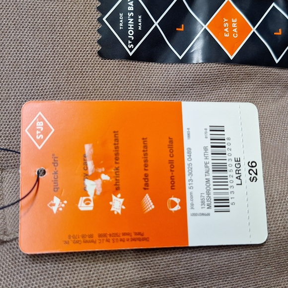 NEW!!!  ST. JOHNS BAY MENS POLO SHIRT!!!!! - Picture 9 of 9